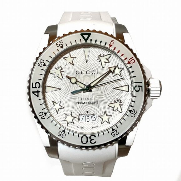 Gucci Other - GUCCI Dive 40 136.3 Quartz Diver Watch Men's